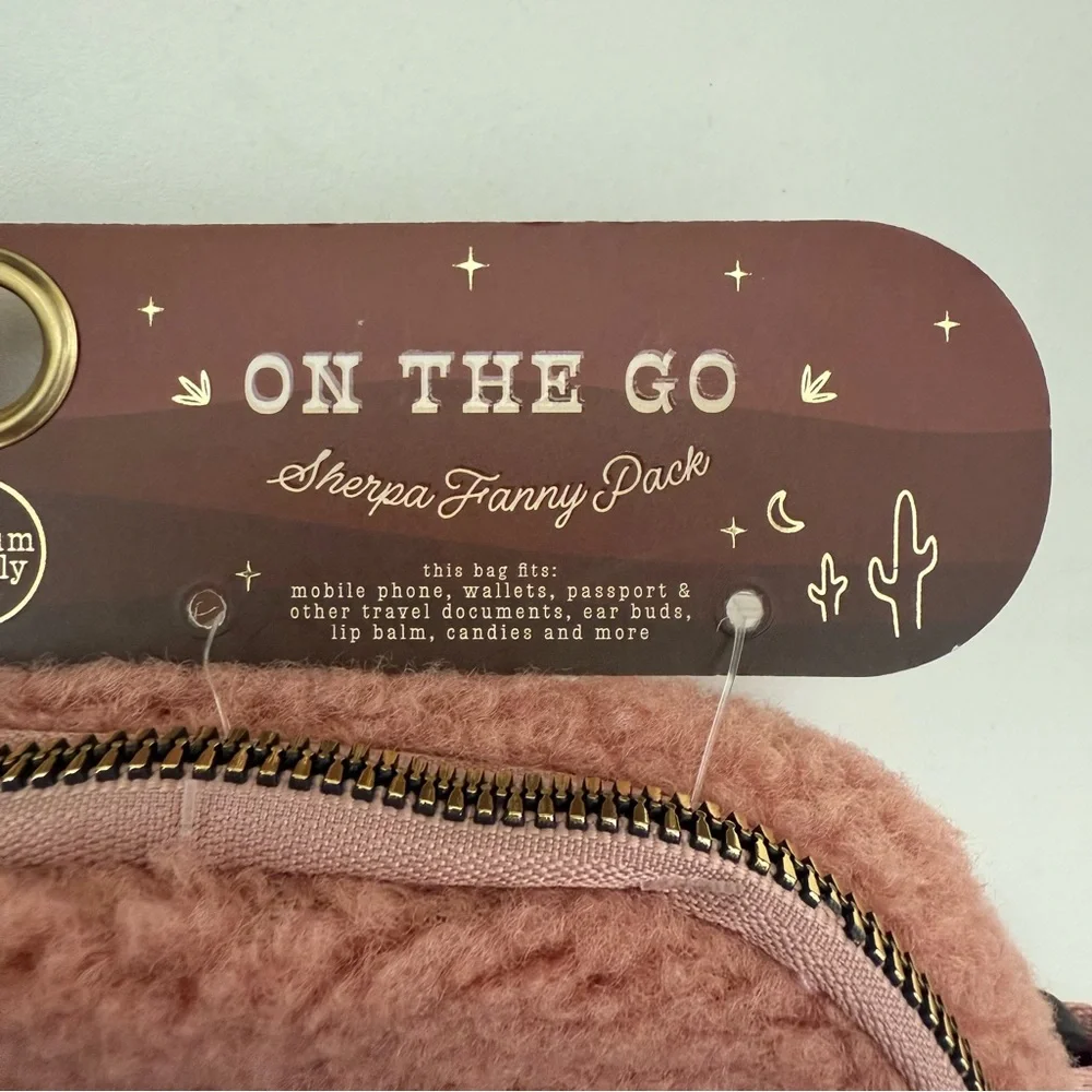 NWT | Sherpa Fanny Pack Bundle | Steve Madden + Luxe & Willow - Picture 4 of 13